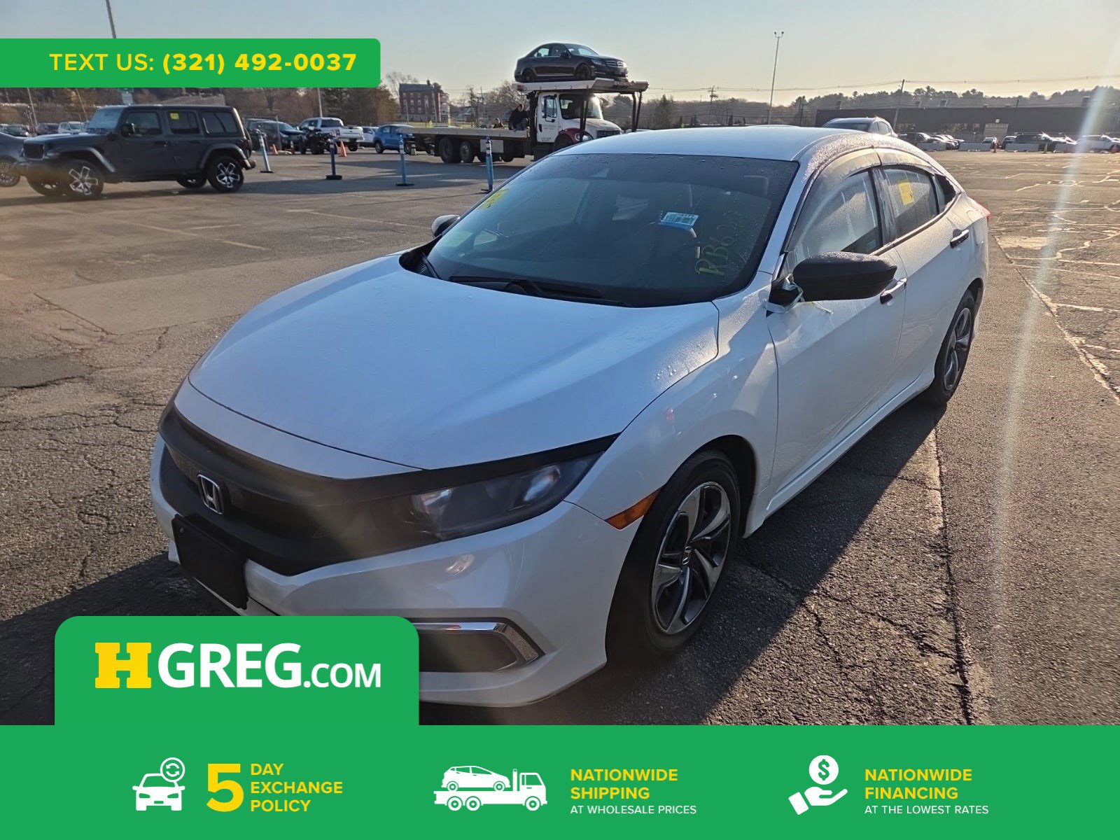 Used 2020 Honda Civic LX image 1