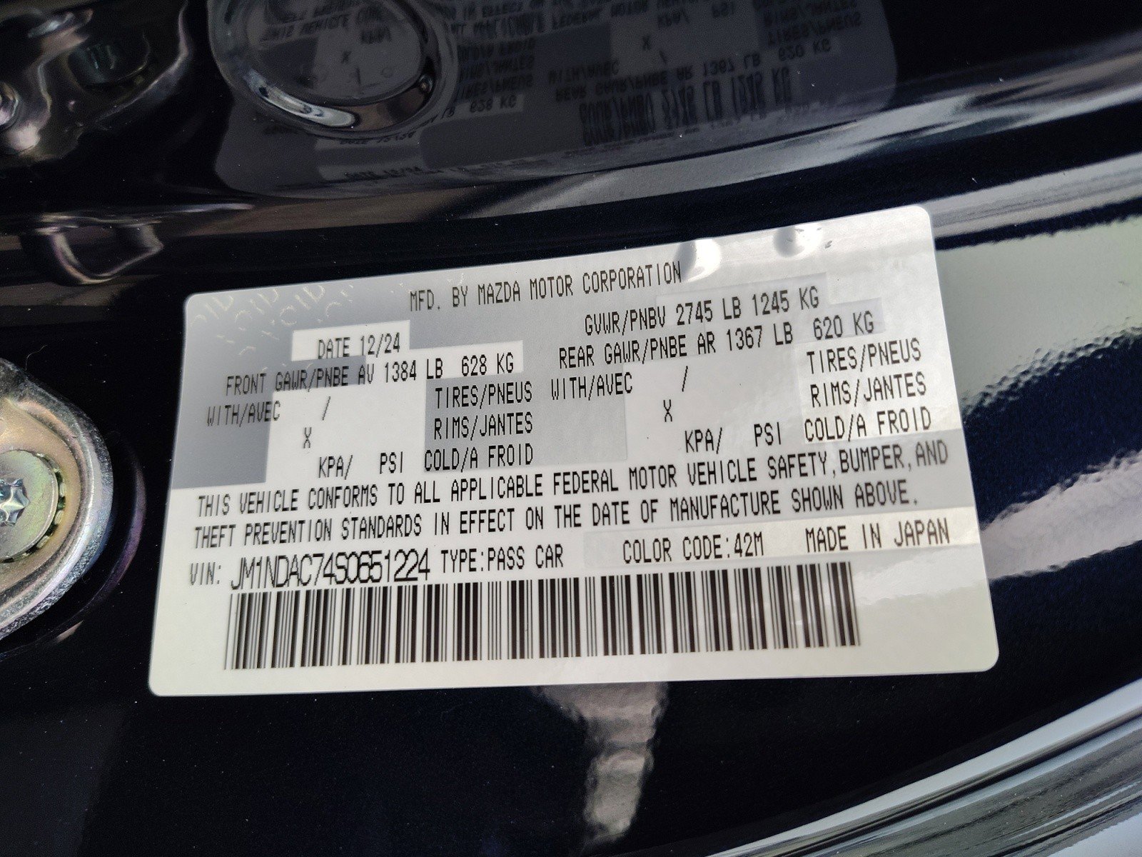 Used 2025 MAZDA MX-5 Miata Club image 22