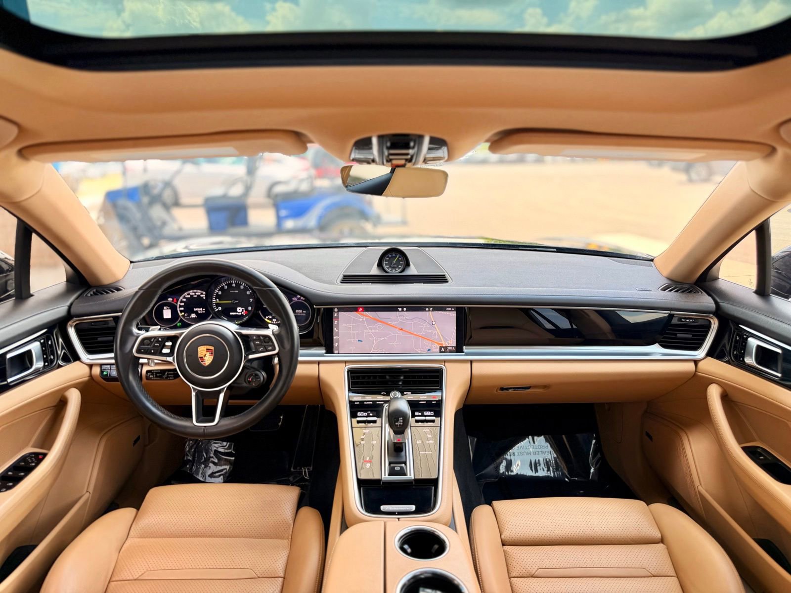 Used 2018 Porsche Panamera 4 AWD/4WD image 2