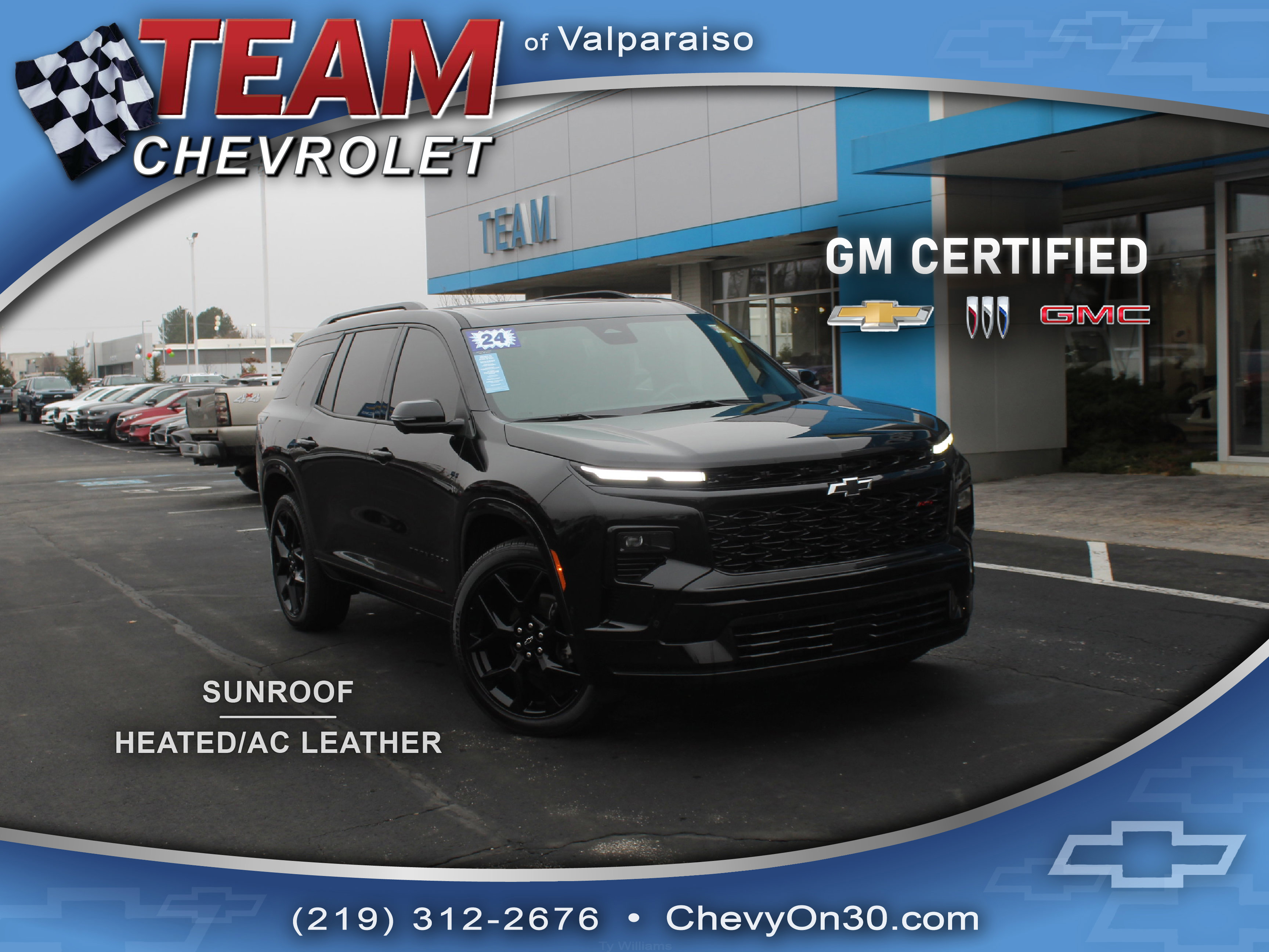 Certified 2024 Chevrolet Traverse RS w/ LPO, Floor Liner Package image 1