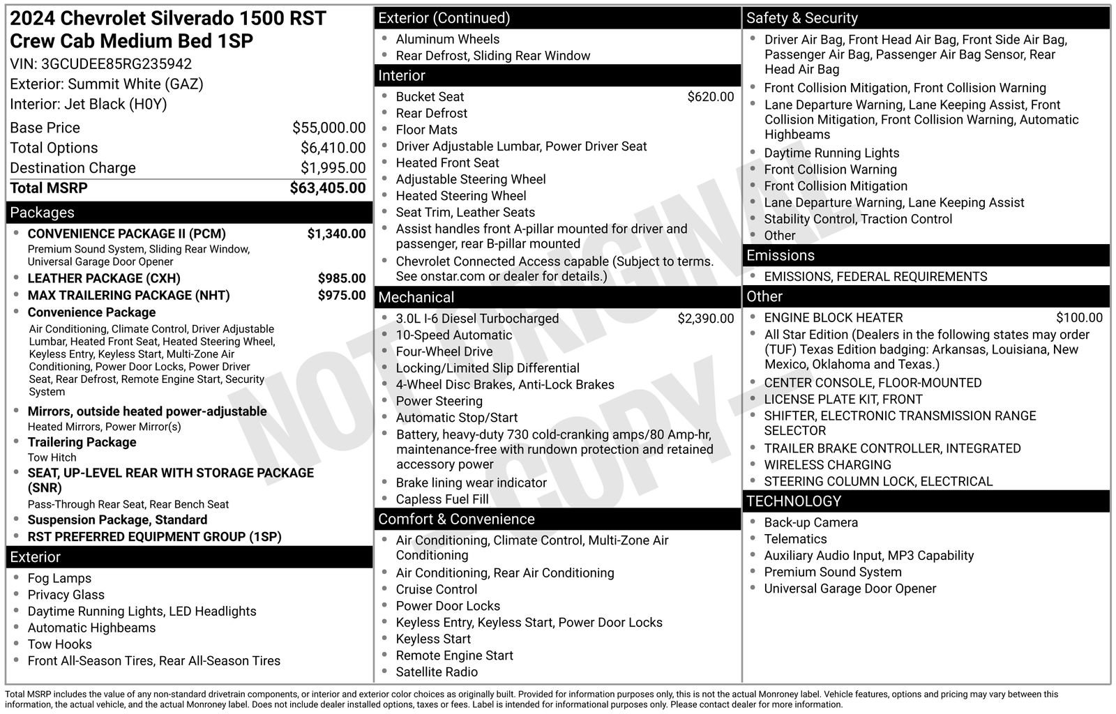 Certified 2024 Chevrolet Silverado 1500 RST w/ Convenience Package II image 40