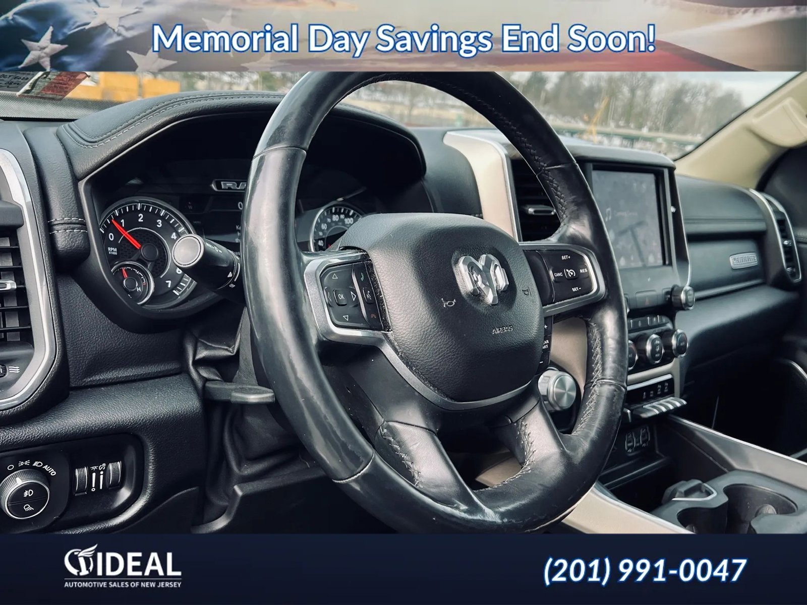 Used 2019 RAM 1500 Laramie AWD/4WD image 10