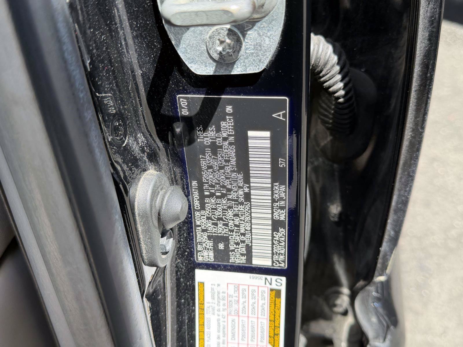Used 2007 Toyota 4Runner SR5 AWD/4WD image 18