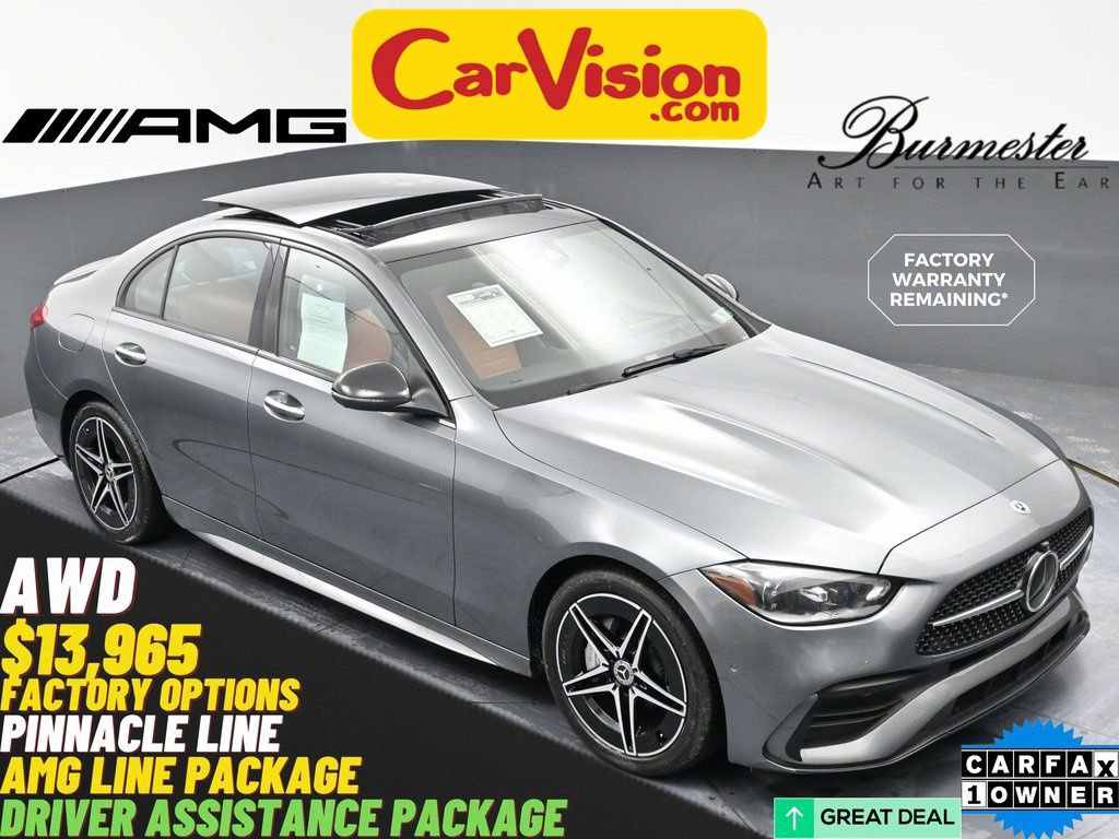 Used 2024 Mercedes-Benz C 300 4MATIC Sedan image 1