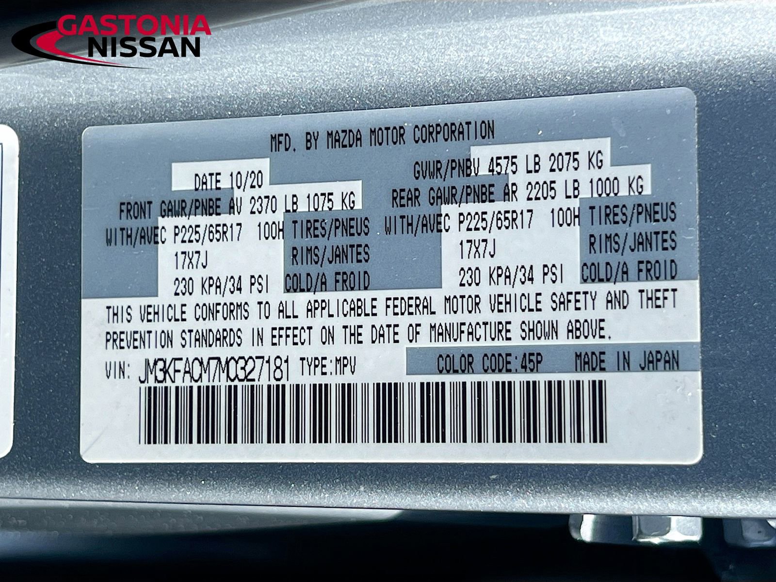 Used 2021 MAZDA CX-5 Touring image 42