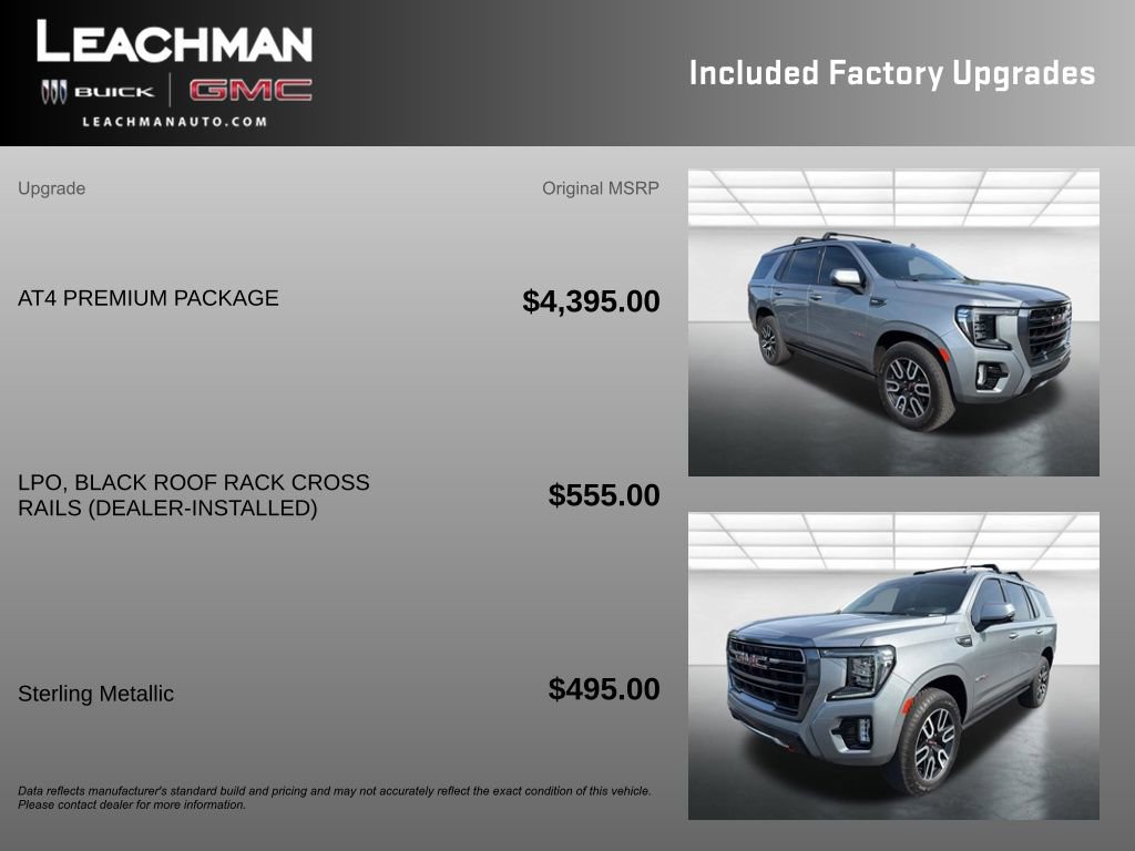 Certified 2023 GMC Yukon AT4 w/ AT4 Premium Package AWD/4WD image 11