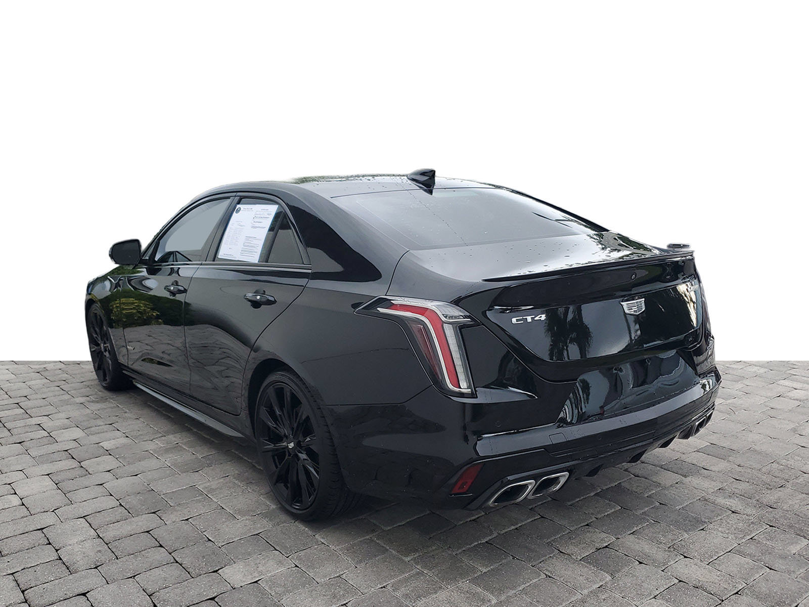 Used 2022 Cadillac CT4 V w/ Climate Package RWD image 4