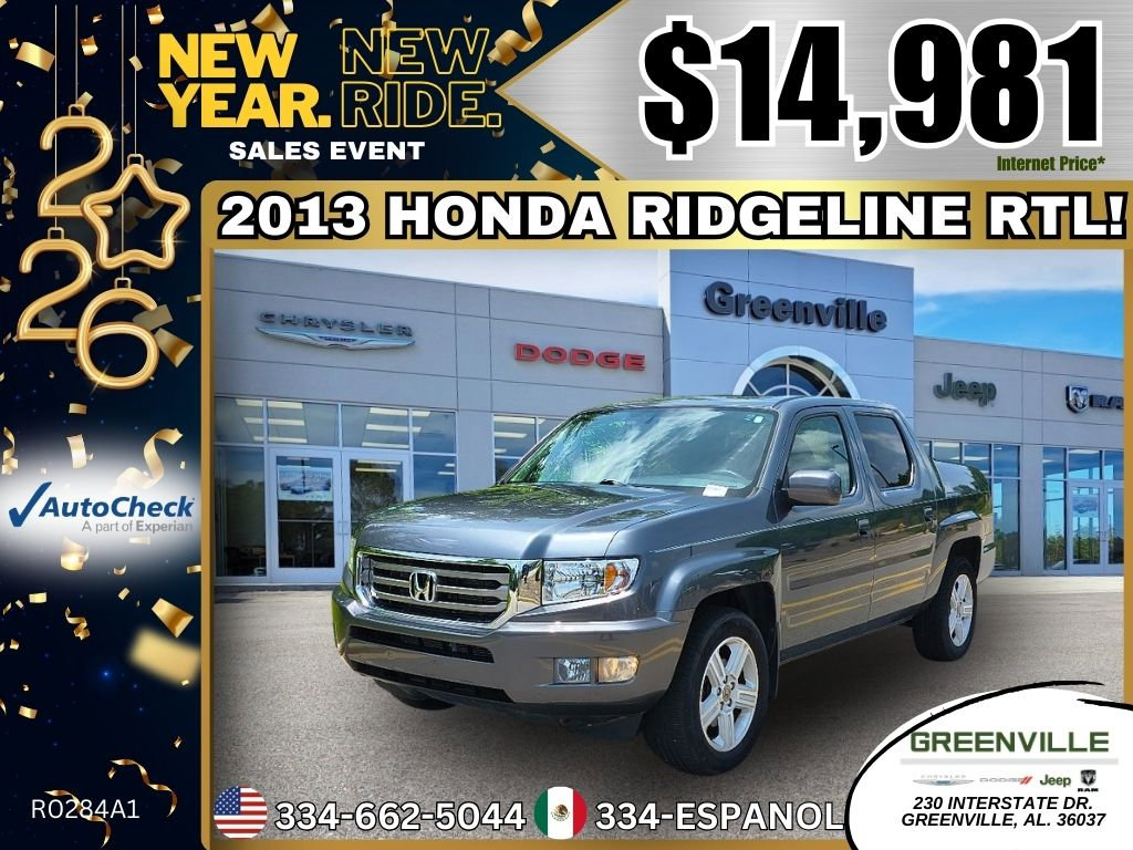 Used 2013 Honda Ridgeline RTL