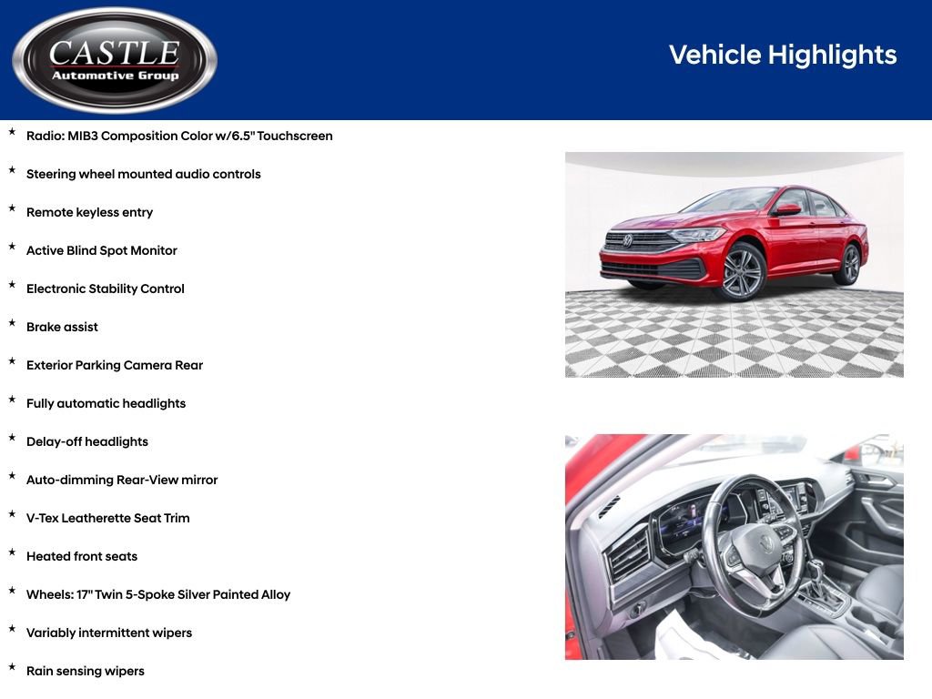 Certified 2023 Volkswagen Jetta SE FWD image 3