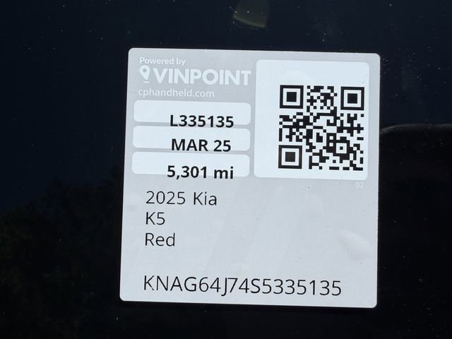 Certified 2025 Kia K5 GT-Line FWD image 46
