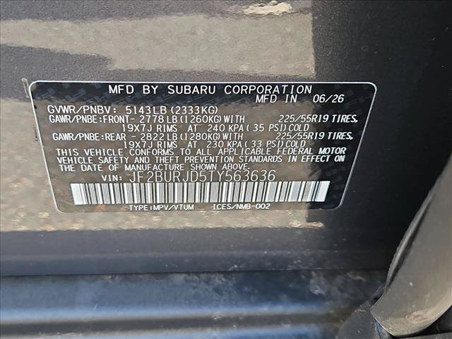 New 2026 Subaru Outback Touring XT AWD/4WD image 18