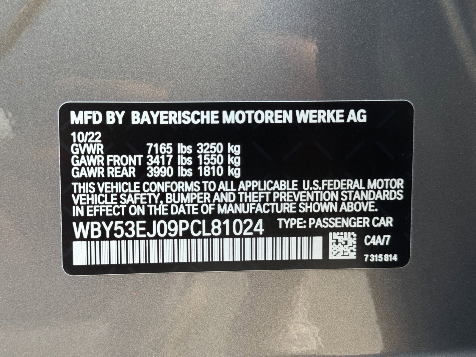 Used 2023 BMW i7 xDrive60 image 53
