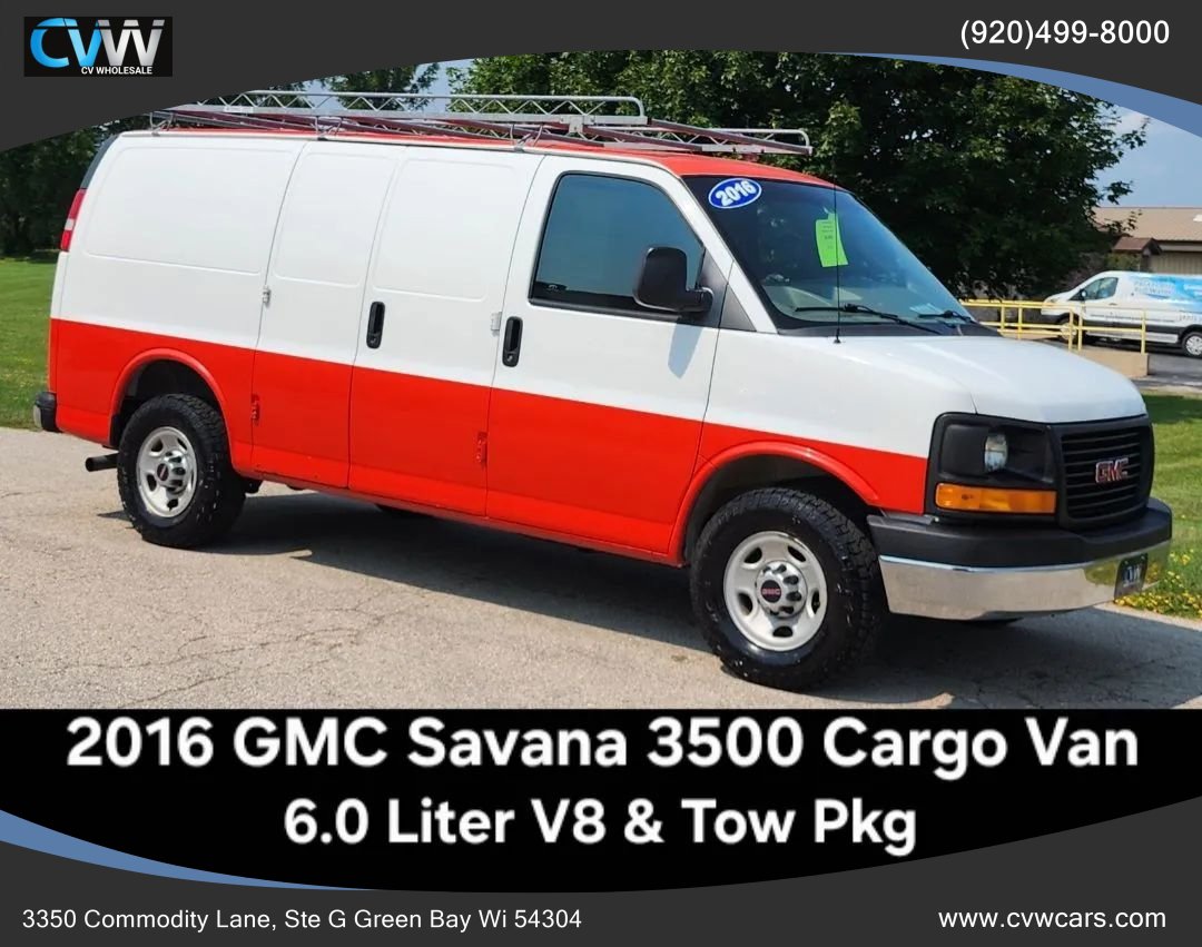 Used 2016 GMC Savana 3500
