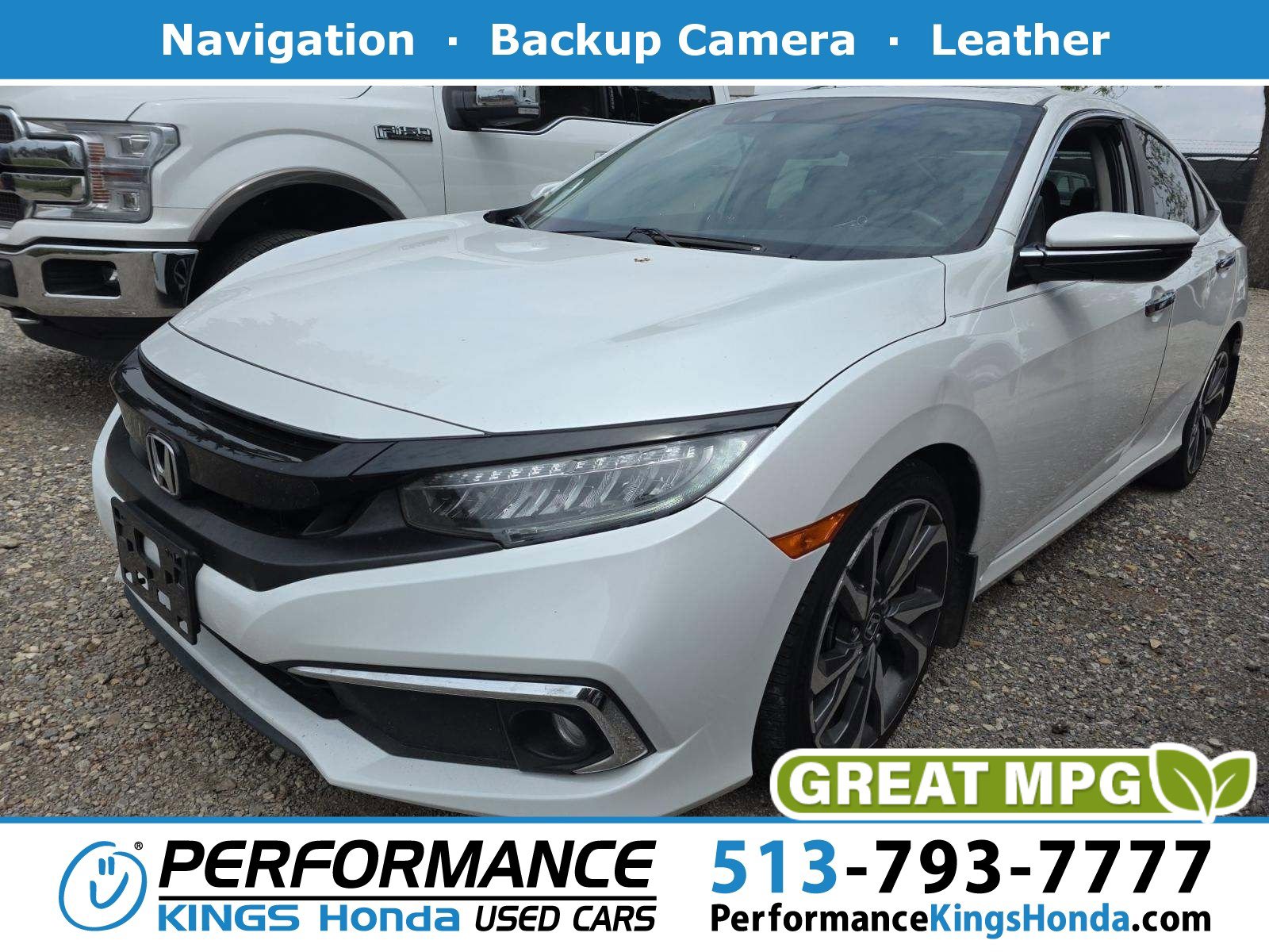 Used 2019 Honda Civic Touring image 1