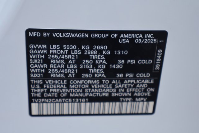 New 2026 Volkswagen Atlas SEL Premium R-Line image 27