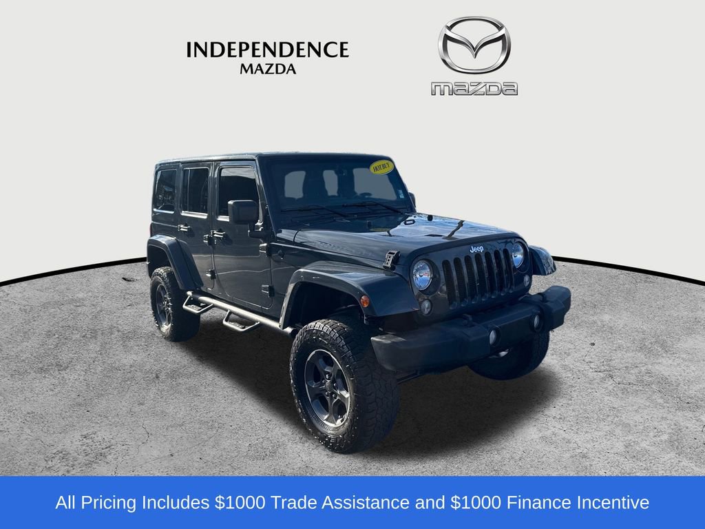 Used 2016 Jeep Wrangler Unlimited Rubicon w/ Connectivity Group