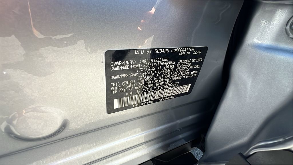 New 2025 Subaru Forester Wilderness w/ Convenience Package image 34