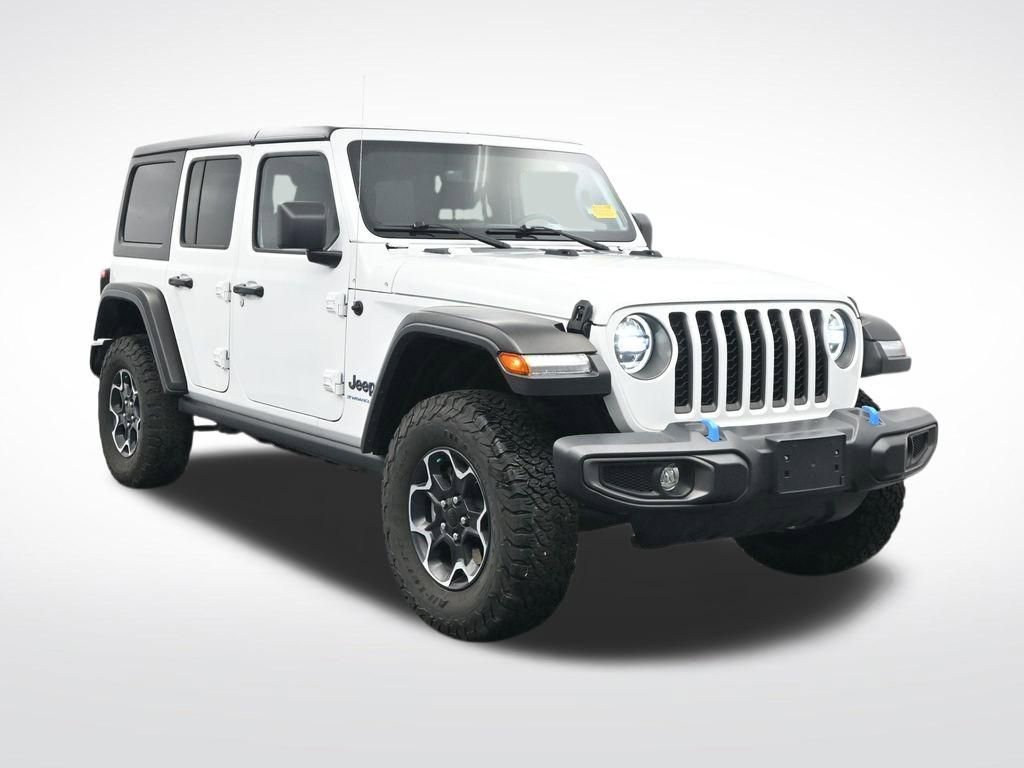 Used 2023 Jeep Wrangler Unlimited Rubicon 4xe w/ Cold Weather Group image 3