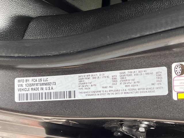 Used 2021 RAM 1500 Big Horn w/ Trailer Tow Group image 36