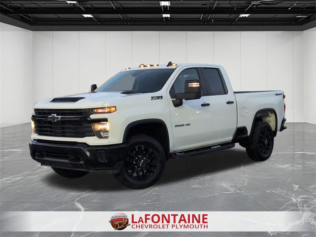 Used 2025 Chevrolet Silverado 2500 Custom w/ Custom Value Package