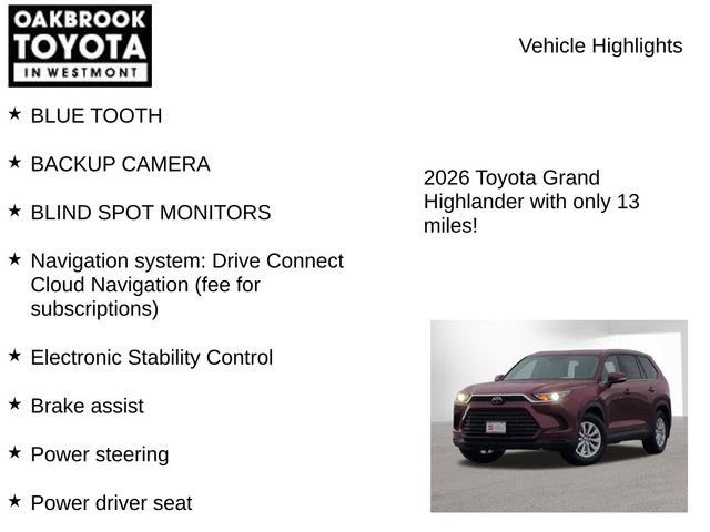 Certified 2026 Toyota Grand Highlander XLE image 7