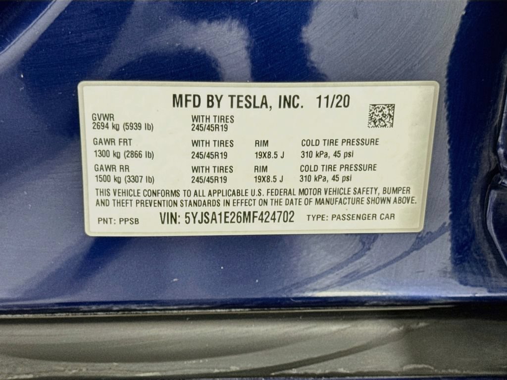 Used 2021 Tesla Model S Long Range AWD/4WD image 33