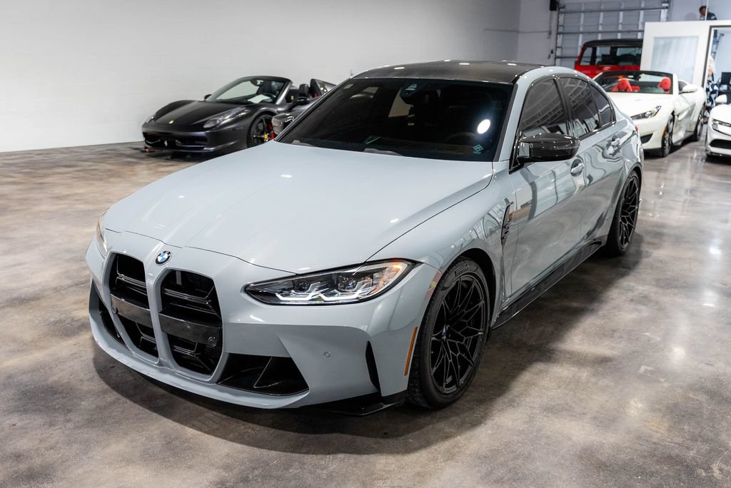 Used 2024 BMW M3 Competition w/ M Carbon Exterior Package RWD image 7