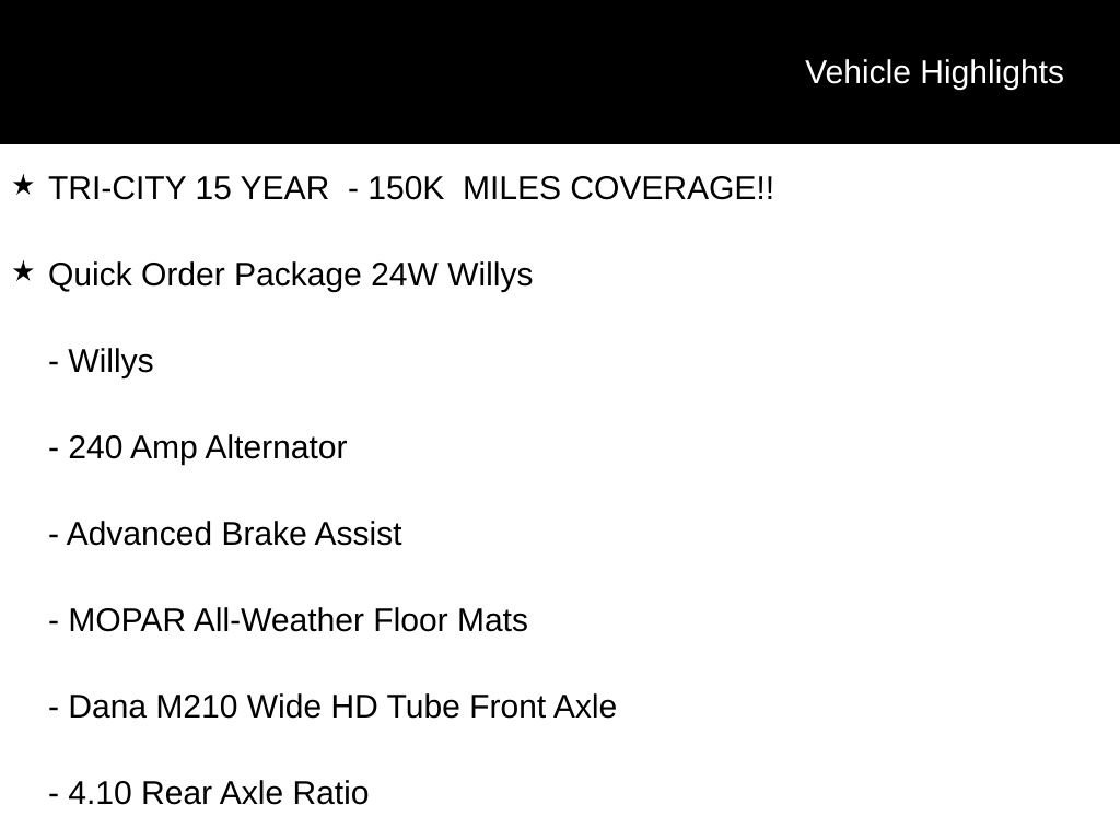 Used 2024 Jeep Wrangler Willys image 8