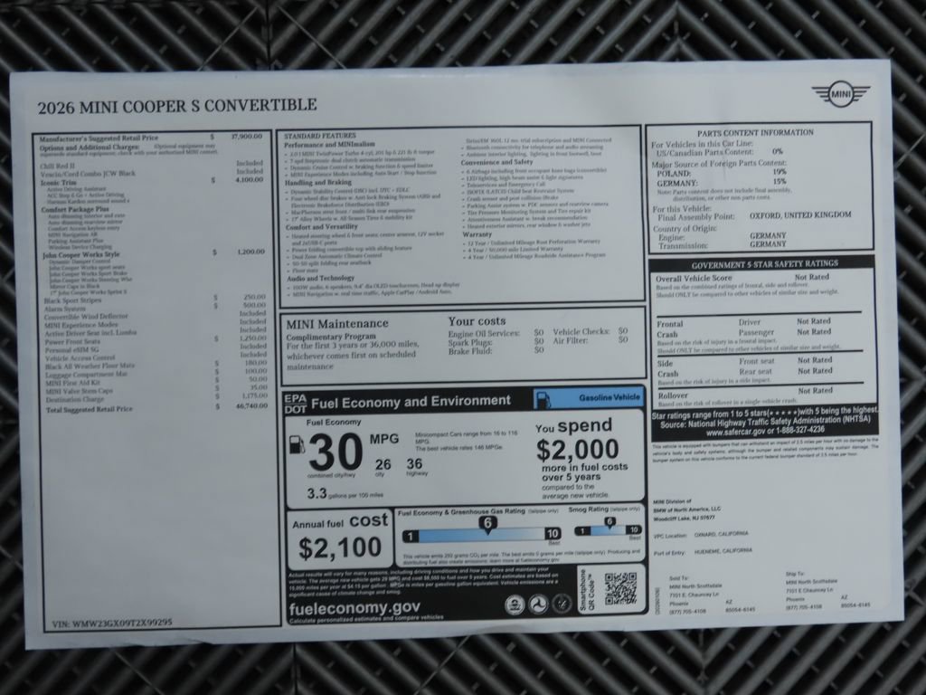 New 2026 MINI Cooper S image 17