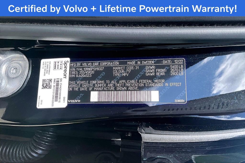 Certified 2023 Volvo XC60 B5 Plus w/ Climate Package image 45