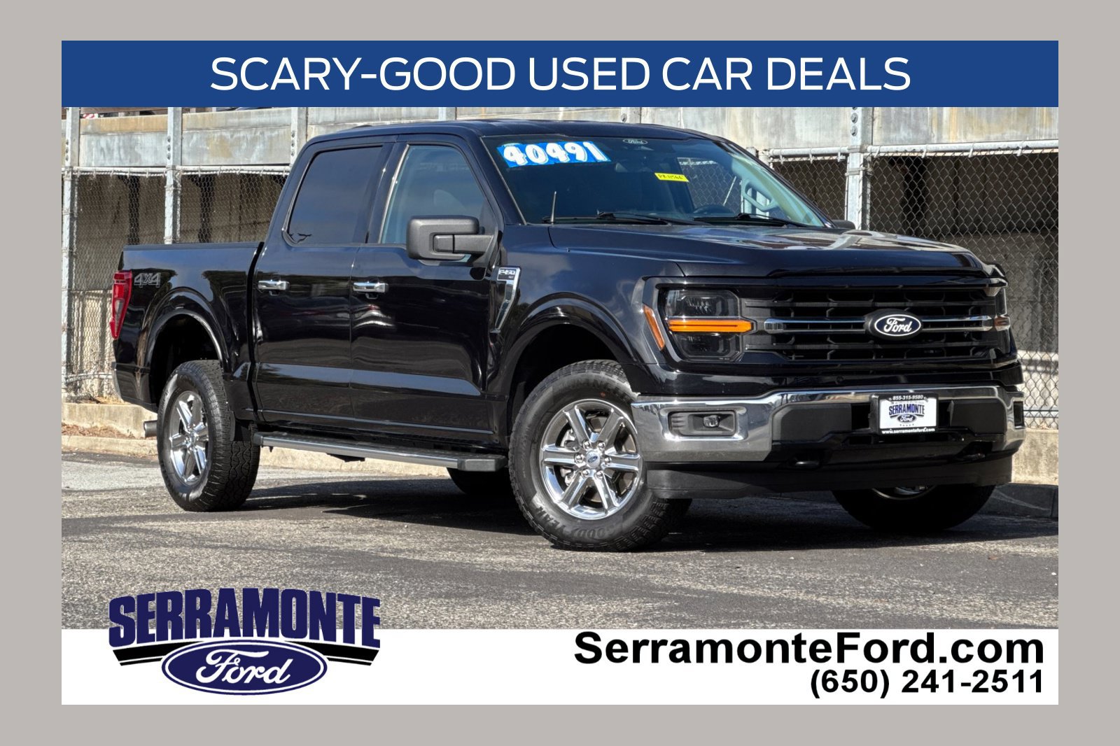 Certified 2025 Ford F150 XLT w/ Equipment Group 301A Standard