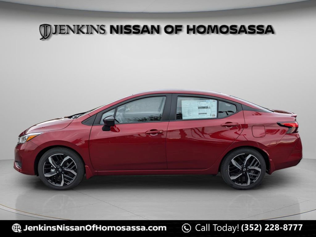 New 2025 Nissan Versa SR w/ Trunk Package FWD image 7