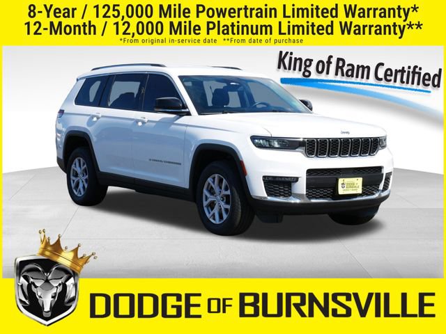 Used 2021 Jeep Grand Cherokee L Limited AWD/4WD image 1