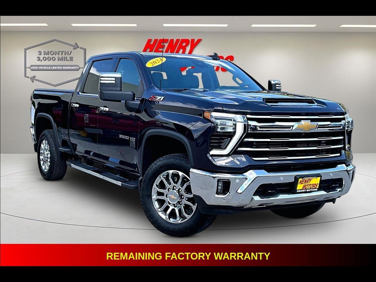 Used 2024 Chevrolet Silverado 3500 LTZ w/ LTZ Premium Package AWD/4WD image 1