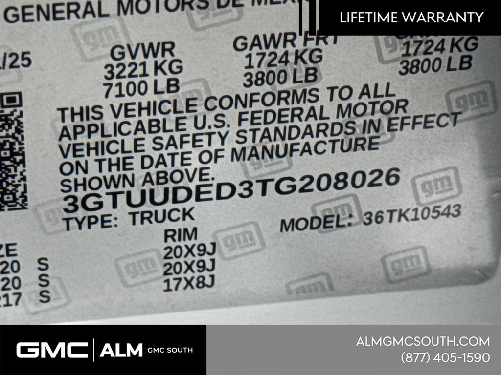 New 2026 GMC Sierra 1500 SLT w/ SLT Premium Plus Package AWD/4WD image 35
