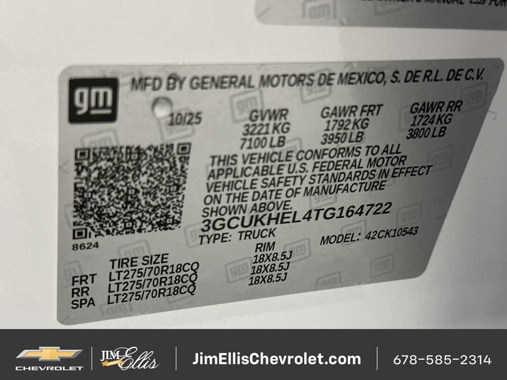 New 2026 Chevrolet Silverado 1500 ZR2 AWD/4WD image 7