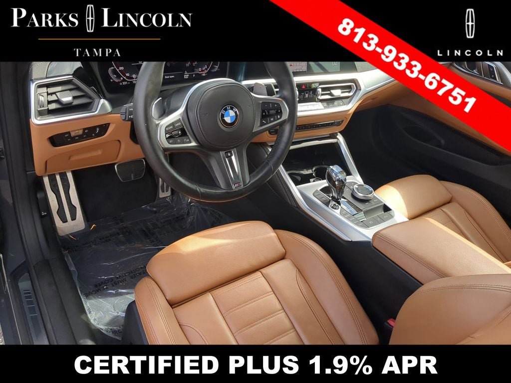 Used 2021 BMW M440i Convertible w/ Premium Package RWD image 11