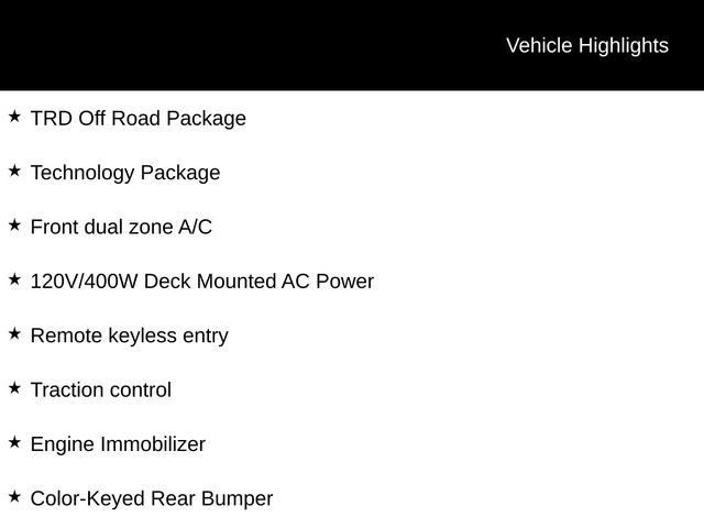 Used 2021 Toyota Tacoma TRD Off-Road w/ Technology Package image 7