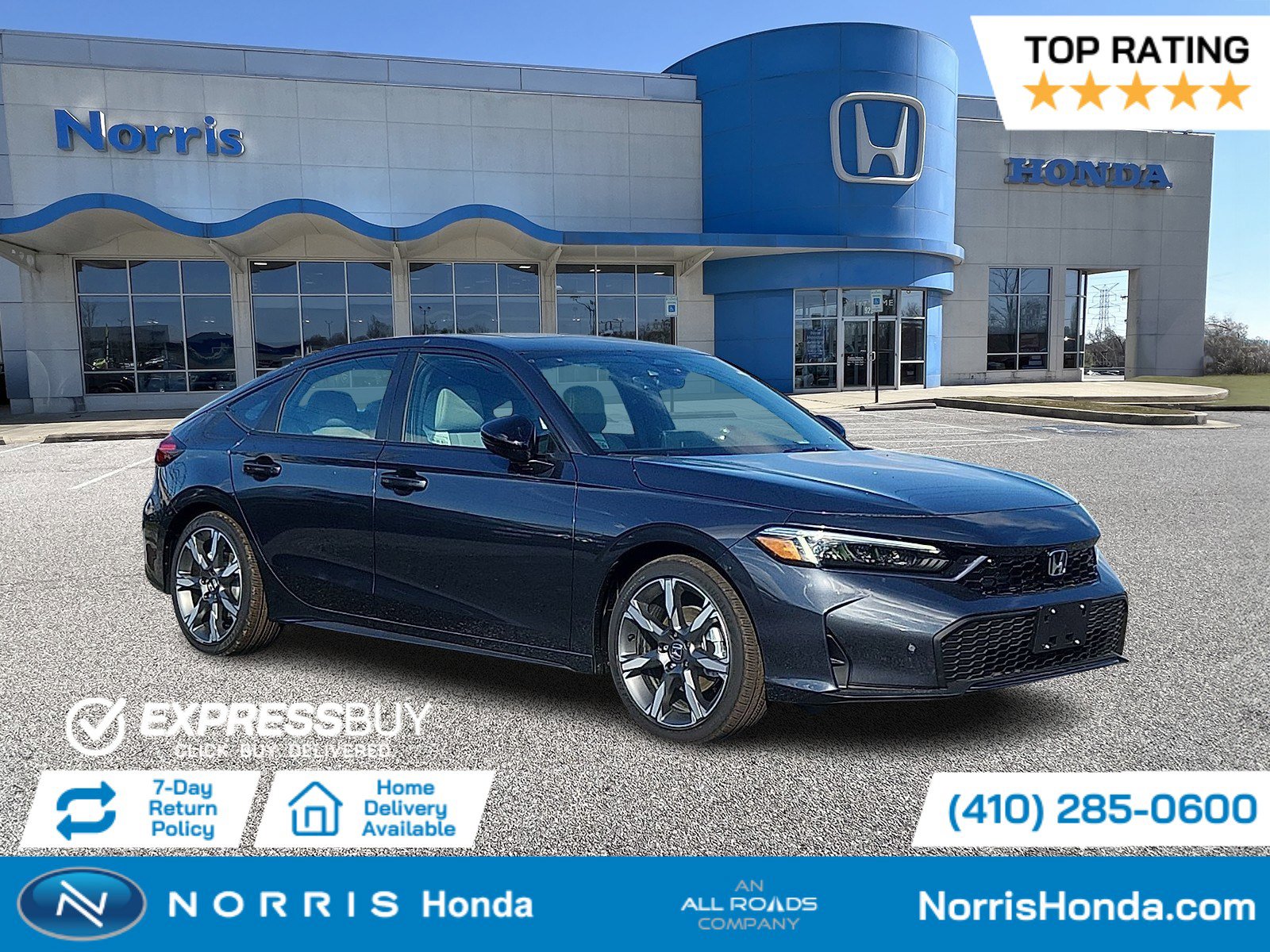 New 2026 Honda Civic Sport Touring image 1