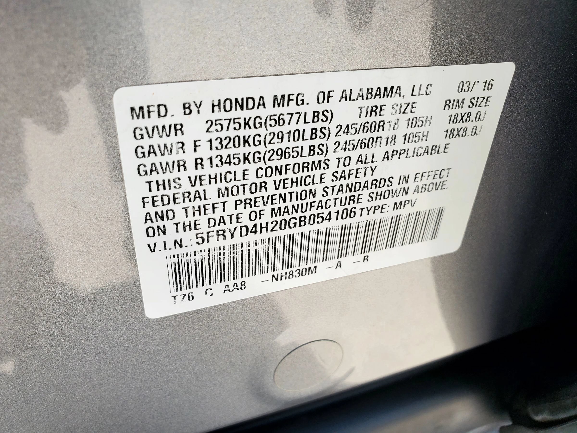 Used 2016 Acura MDX SH-AWD image 65