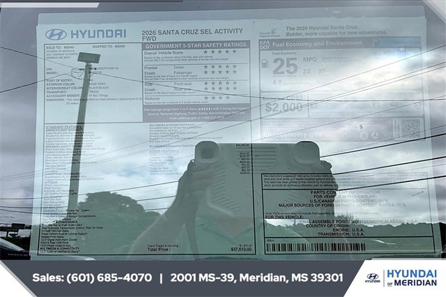 New 2026 Hyundai Santa Cruz SEL image 12