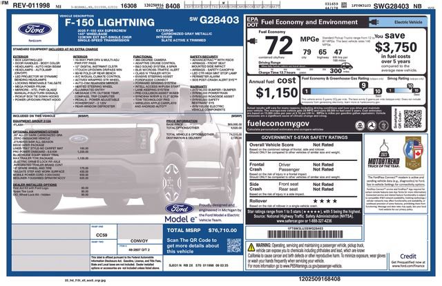New 2025 Ford F150 Lightning Flash image 4