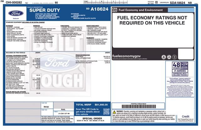 New 2025 Ford F600 4x4 Regular Cab Super Duty w/ XLT Value Package image 6