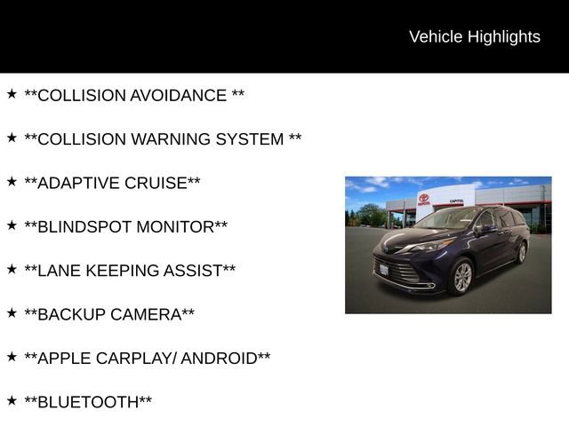 Used 2024 Toyota Sienna Platinum image 2