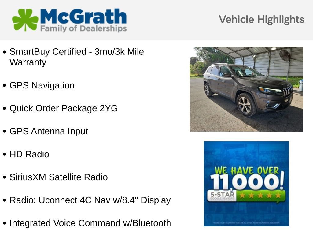 Used 2019 Jeep Cherokee Limited image 5