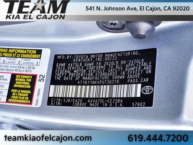 Used 2023 Toyota Camry SE image 30