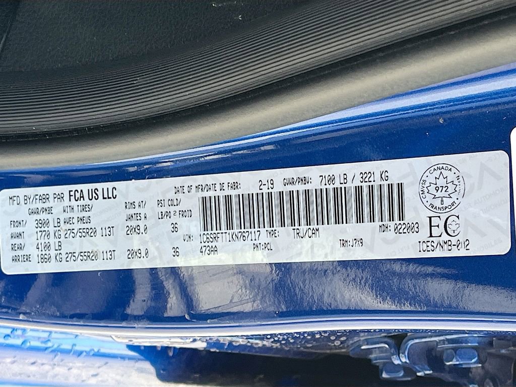 Used 2019 RAM 1500 Sport w/ Bed Utility Group image 31