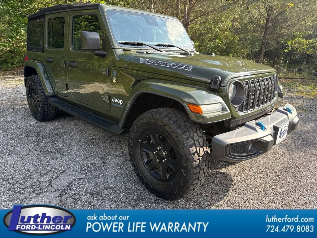 Used 2024 Jeep Wrangler Unlimited w/ Convenience Group AWD/4WD image 1
