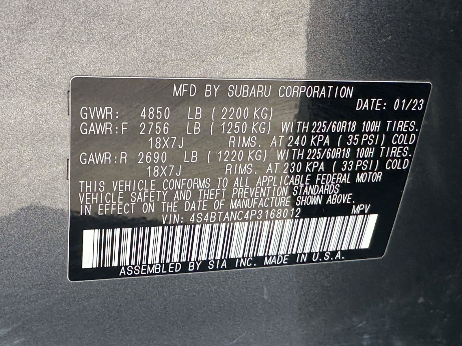 Used 2023 Subaru Outback Limited AWD/4WD image 30