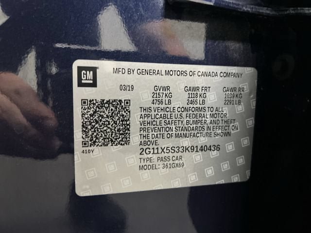 Certified 2019 Chevrolet Impala LS FWD image 32